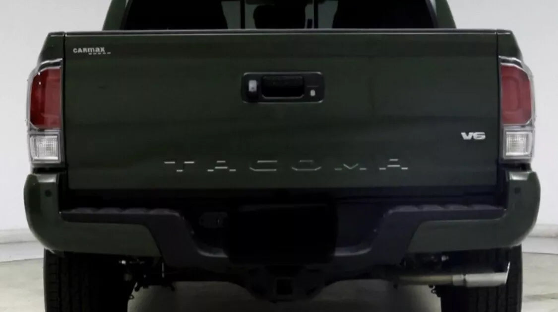 Painted ANY COLOR 2016-2023 Toyota Tacoma Rear Bumper End Cap Set