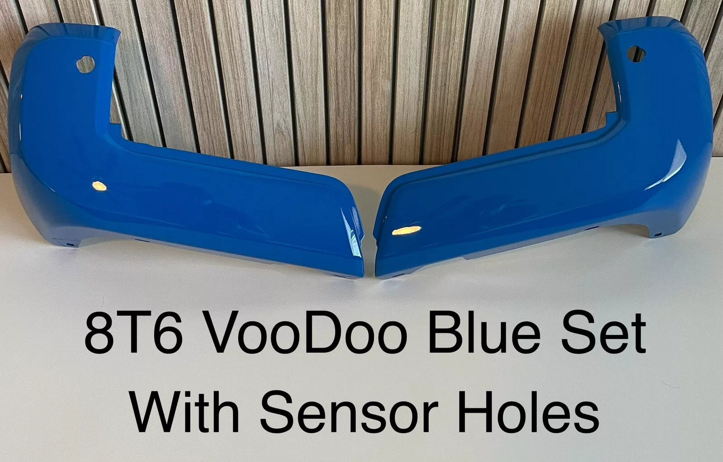 Painted ANY COLOR 2016-2023 Toyota Tacoma Rear Bumper End Cap Set