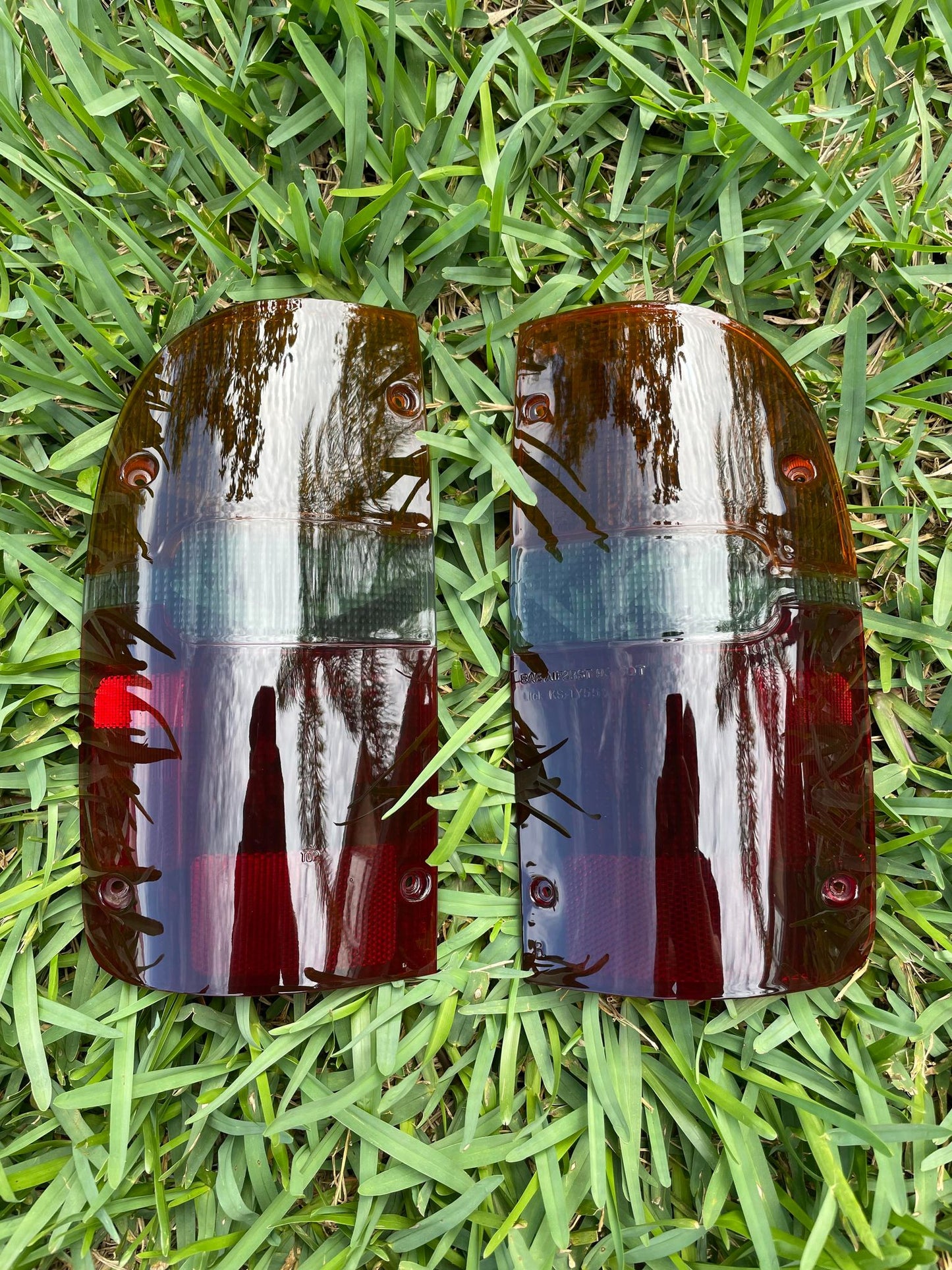 95-00 Toyota Tacoma Smoked Tail Light Set NEW