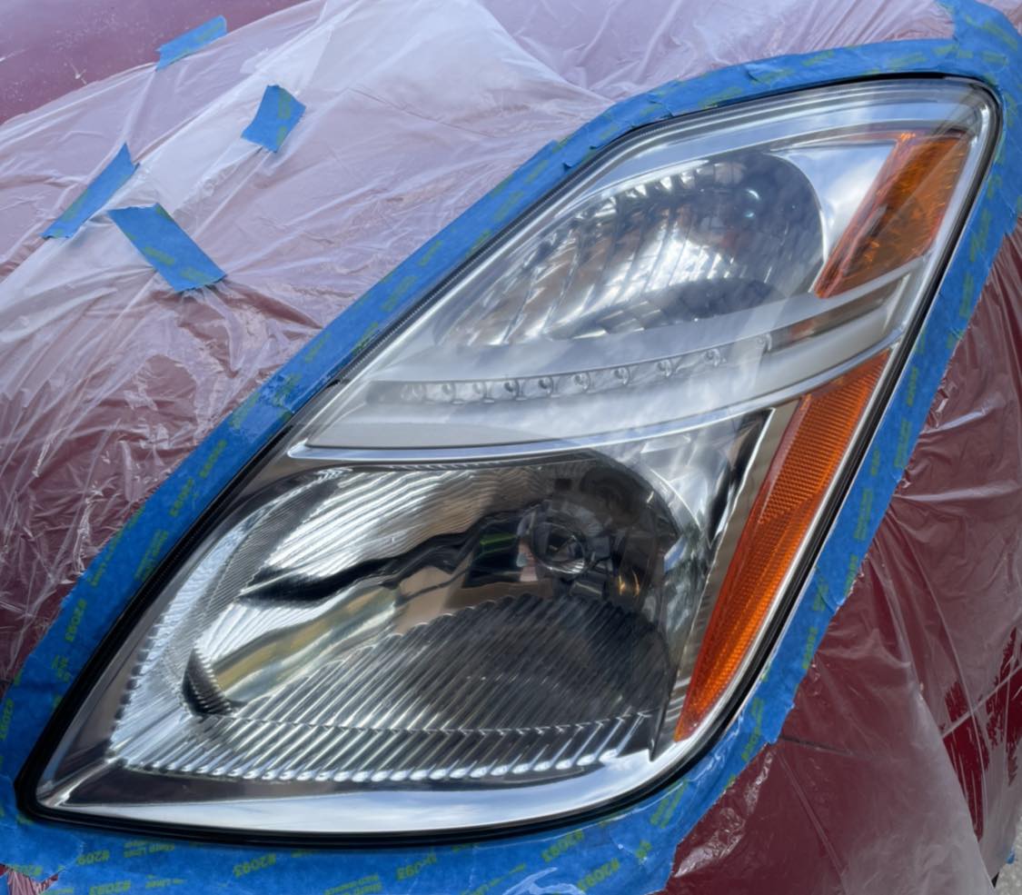 Booking for Headlight Restoration