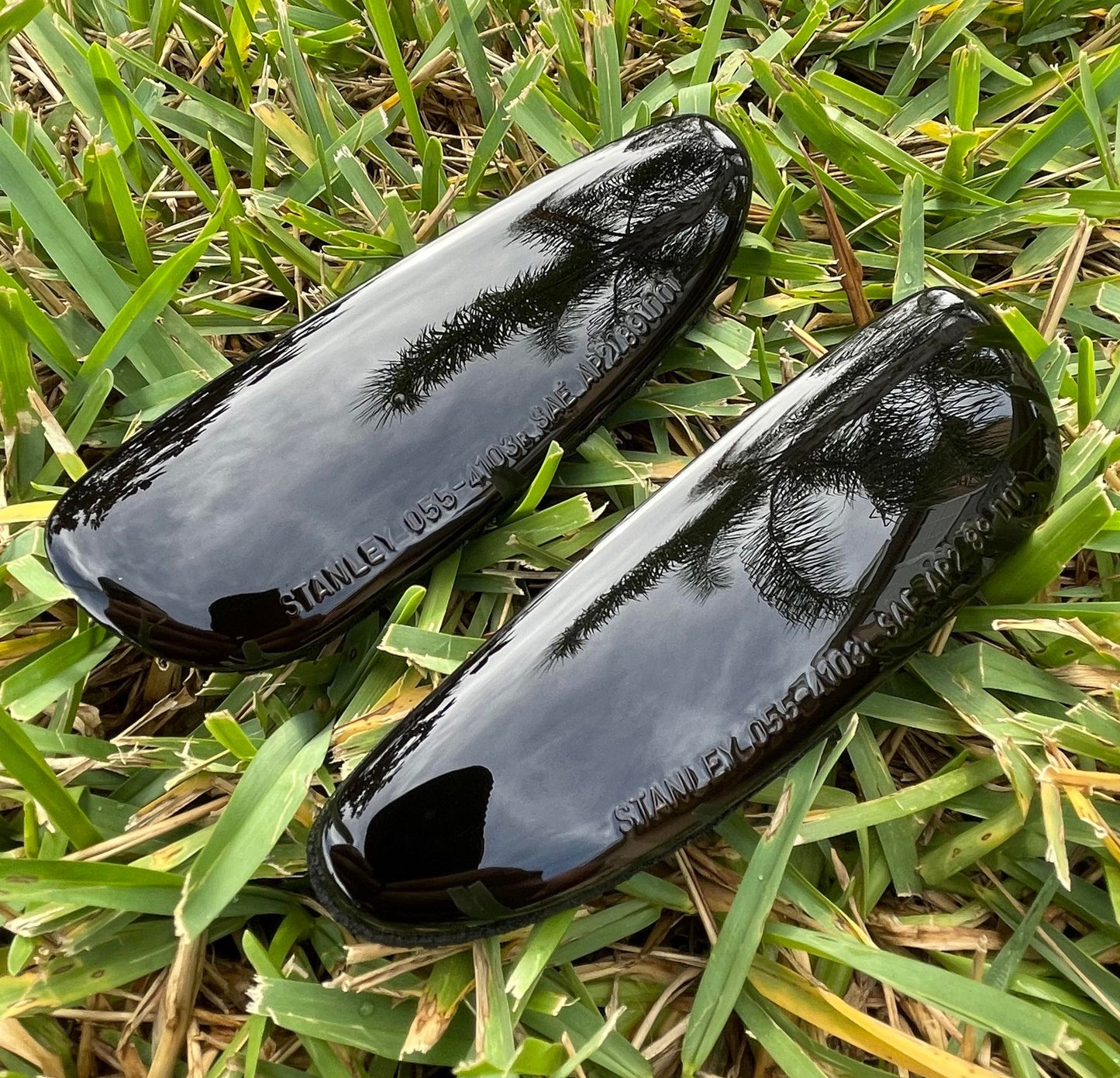 93-02 Mazda RX7 Smoked Front Sidemarker Bumper Lights Blacked Out Turn Signal Lamp FD