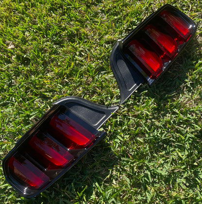 2015-2022 Ford Mustang Smoked Tail Lights OEM Tinted
